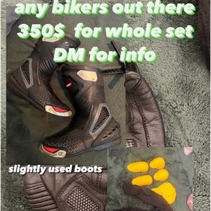 bike motor blew never got chance to use gear